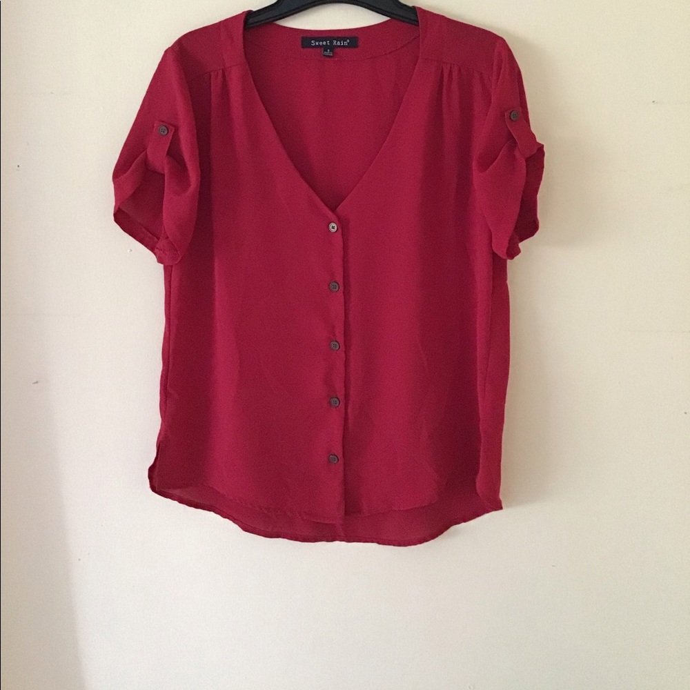 Button down blouse